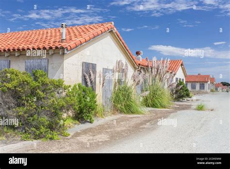 Abandoned Buildings At Historic Fort Ord Stock Photo Alamy