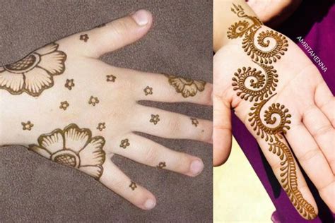 51 Mehndi Designs For Kids Simple Yet Adorable Wedbook