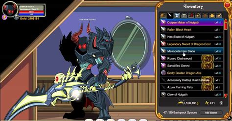 Nulgath Armor And Combinations Youtube