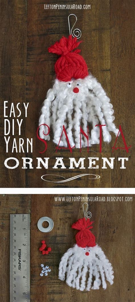 10 Christmas Yarn Crafts For Kids