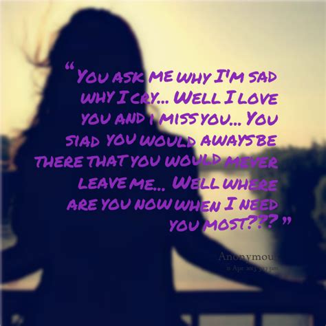 Why I Need You Quotes Quotesgram