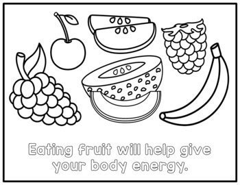 Thousands pictures for downloading and printing! Nutrition Food Group Coloring Pages - MyPlate by Amanda's ...