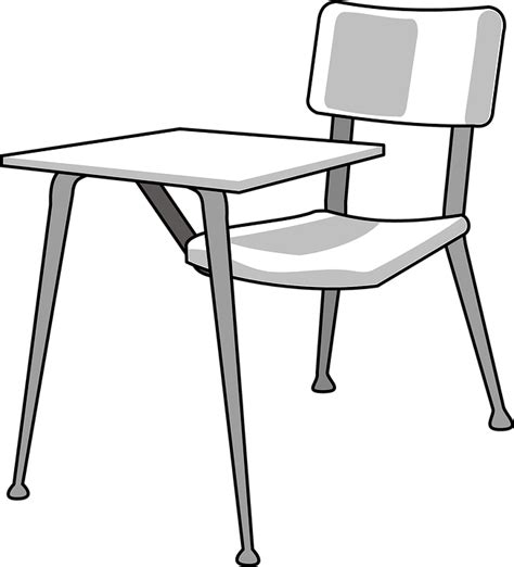 Desk Student School Free Vector Graphic On Pixabay