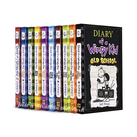 Kids all over the world can't get enough of author jeff kinney's hilarious, relatable stories about lovable slacker greg heffley and his friends. Diary of a Wimpy Kid Complete Series Hardcover Books 1-10 ...