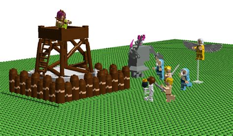 Lego Ideas The Clash Of Clans Project