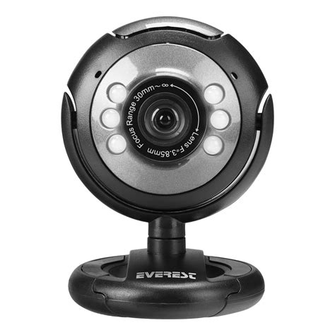 Everest Sc 824 300k Usb Microphone Vision Led Webcam Pc Camera Segment