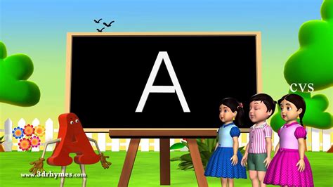 Alphabet Songs Phonics Songs Abc Song For Children 3d Animation