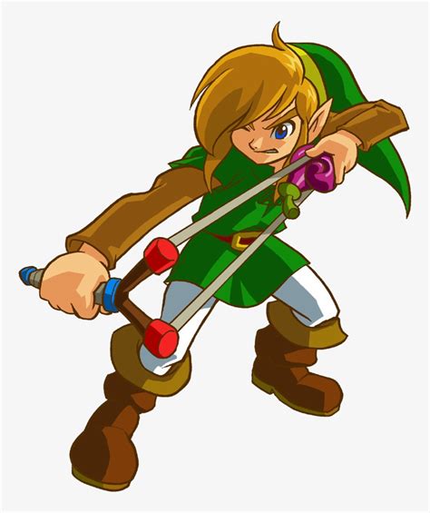 Link Firing Mystery Seed Legend Of Zelda Oracle Of Ages Link