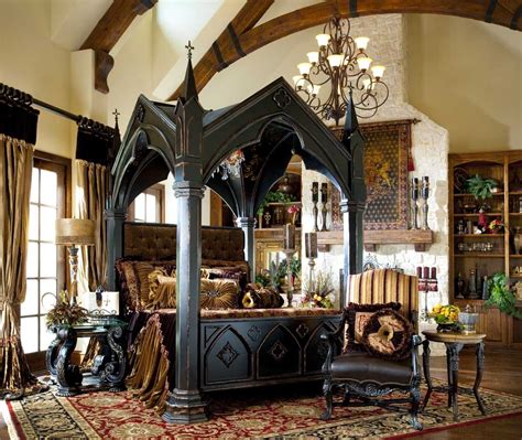 Bernadette Livingston Furniture Bring Home Gothic Castle Bed To