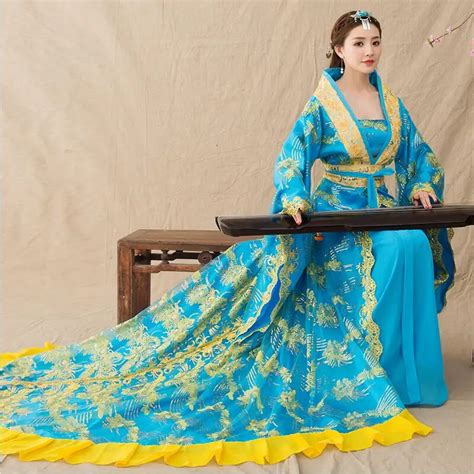 Women Cosplay Fairy Costume Hanfu Clothing Chinese Traditional Ancient