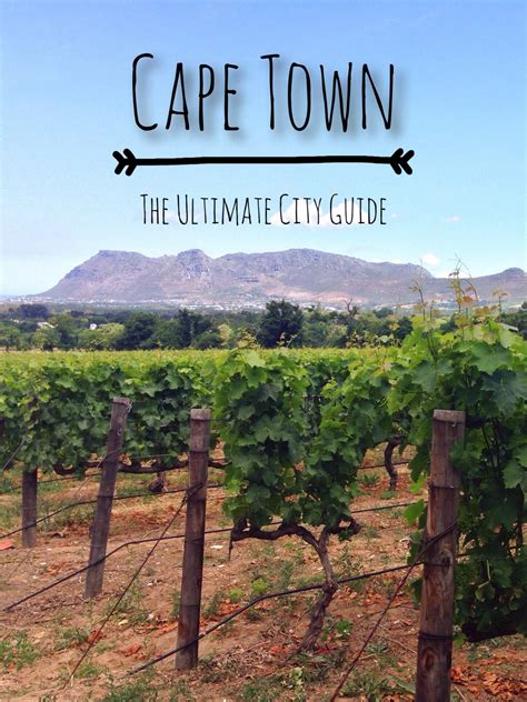 Cape Town The Ultimate City Guide Travelling The World Solo