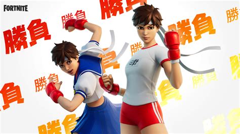 Fortnite Street Fighter Collab Features Sakura And Blanka Outfits