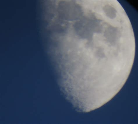 Telescope Skywatch Astroimaging Daytime Moon Canon Powershot Sd1200