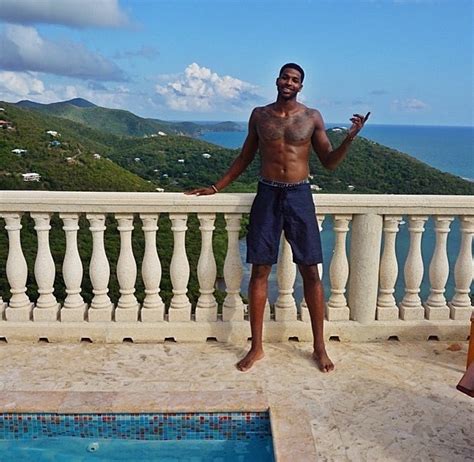 Shirtless Nba Players Tristan Thompson Of The Cleveland Cavaliers