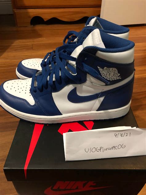 Wts Used Jordan 1 High Storm Blue Size 10 550 Shipped Rsneakermarket