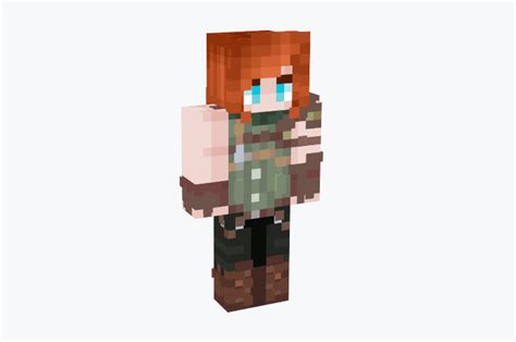 Minecraft Girl Archer Skin