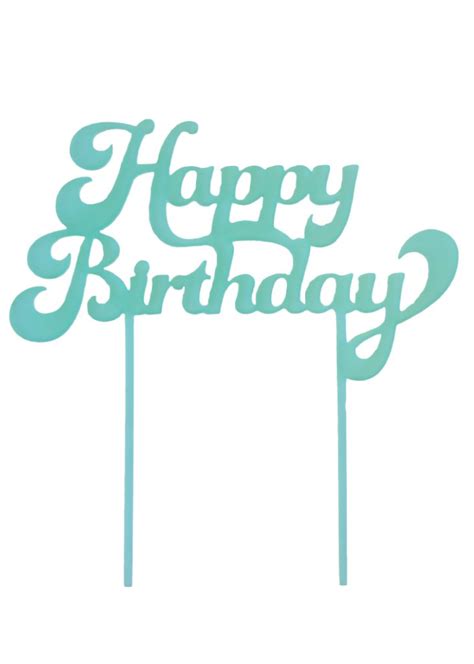 When all lines are tied, put the topper in a cake and then trim the ends of the string. HAPPY BIRTHDAY Cake Topper-Unique Cake Topper-Bracket