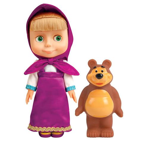 Masha And The Bear Masha Doll Russian Speaking Doll