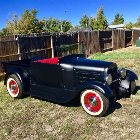 1929 Ford Model A Roadster Pickup Street Rod All Steel Classic Ford Model A 1929 For Sale
