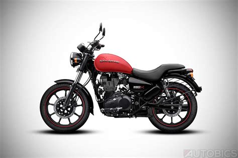 Royal Enfield Thunderbird 350x Roving Red Left Side 2018 Autobics