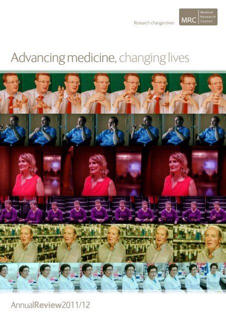 Advancing Medicine Changing Lives Medical Research Council