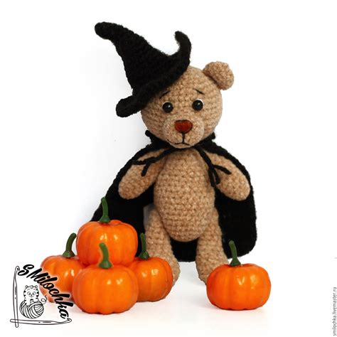 Teddy Bear Witch купить на Ярмарке Мастеров A8909com Stuffed Toys Moscow