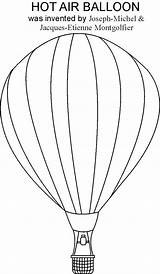 Coloring Pages Balloon Air Hot Printable Template Craft Kids Ballon Drawing Colouring Balloons Print Heißluftballon Activities Therapy Vorlage Para Studyvillage sketch template