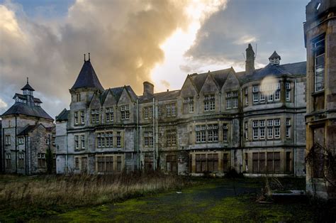 These Pictures From Two Abandoned Asylums In Wales Are Eerie But