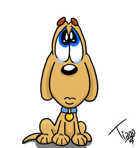 Cartoon Sad Dog Clipart Best
