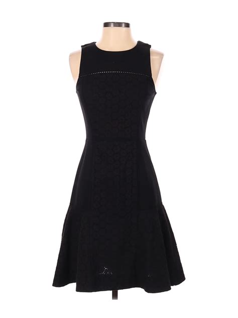 Jcrew Women Black Casual Dress 00 Ebay
