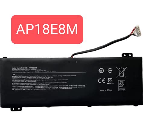 Ap18e8m Ap18e7m Laptop Battery For Acer Nitro 5 An515 54 Conceptd Cn515