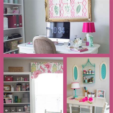 Craft Roo Pink Green Girly Office Crafts Craft Room Office Home
