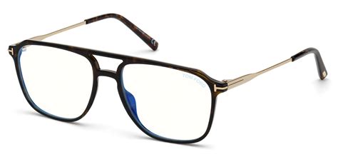 tom ford ft5665 b glasses dark havana and gold tortoise black