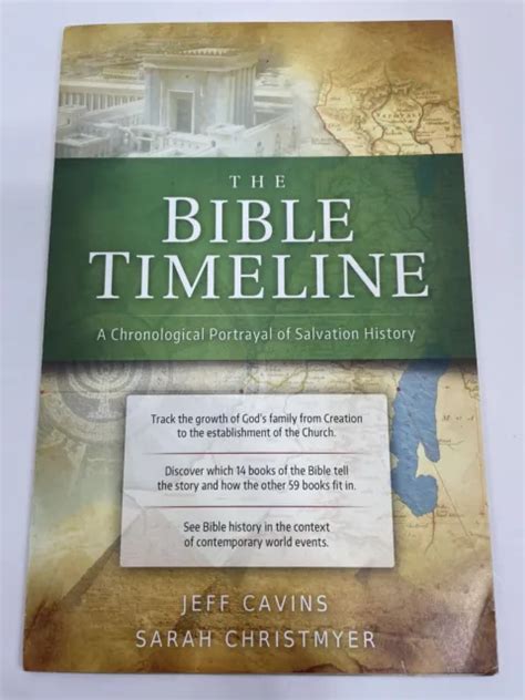 The Bible Timeline Chart Pamphlet By Jeff Cavins Good 2995 Picclick