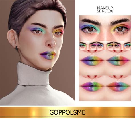 Goppols Me Gpme Gold Makeup Set Cc38 Download At Goppolsme