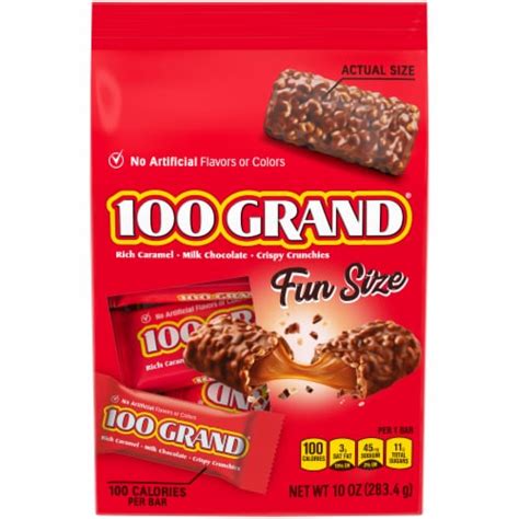 100 Grand Fun Size Candy Bars 10 Oz Pick ‘n Save