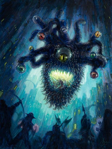 Dnd The Beholder Painting By Christopher Clark Fine Art America