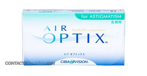 Check spelling or type a new query. Air Optix for Astigmatism Contacts by Alcon