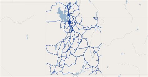 Utah Mile Markers Gis Map Data State Of Utah Koordinates