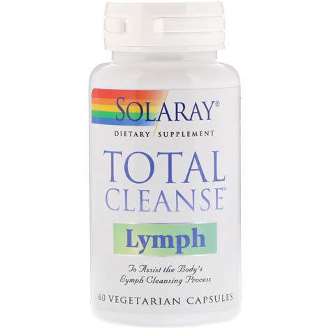 Solaray, Total Cleanse Lymph, 60 Vegetarian Capsules - iHerb