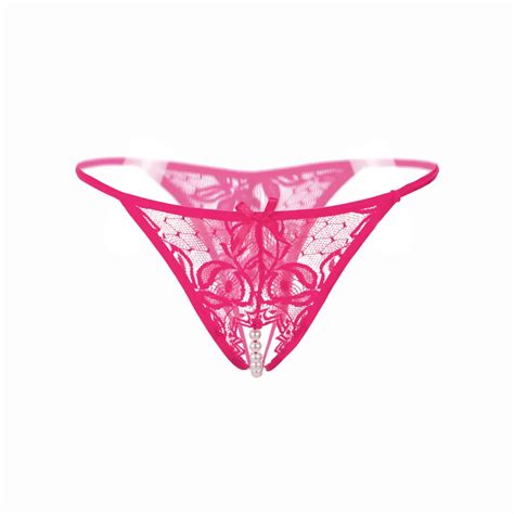 Feitong High Quality 2017 Sexy Underwear Women Thong Bow Lace