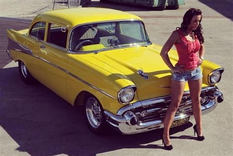 Pin On Pinup Girls In Vintage Cars And Trucks Pics