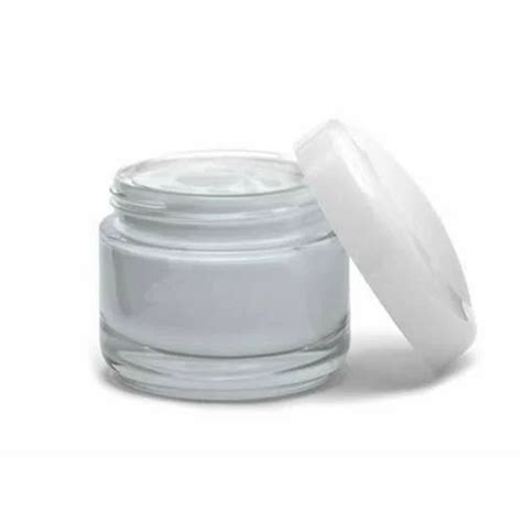 female fairness cream cosmetics private labeling service packaging type glass jar at rs 350