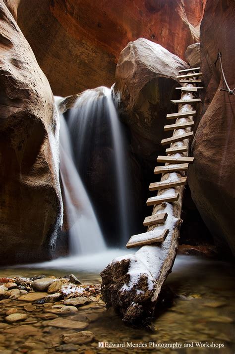 Lower Kanarra Falls Zion National Park Utah Usa Places To Travel