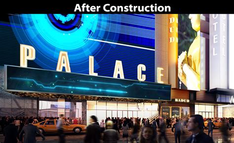 The Palace Theatre Rebuild By Tsx Broadway To Open As New York Citys