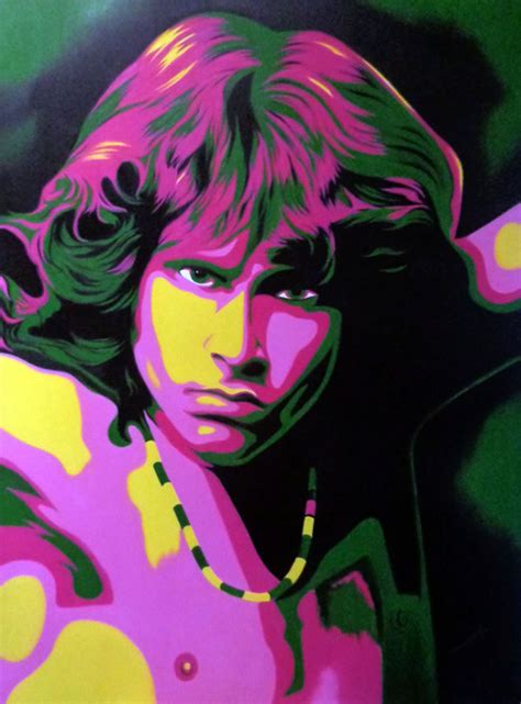 Jim Morrison Painting By Hector Monroy Jose Art Gallery