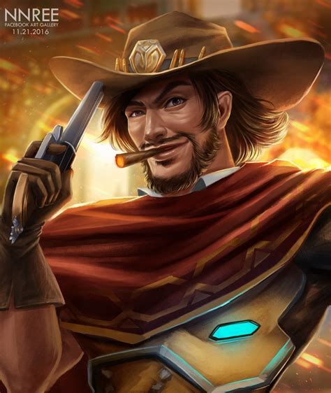 Artstation Mccree Fanart