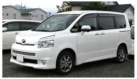 Toyota Voxy II (R70) Restyling 2010 - 2013 Minivan :: OUTSTANDING CARS