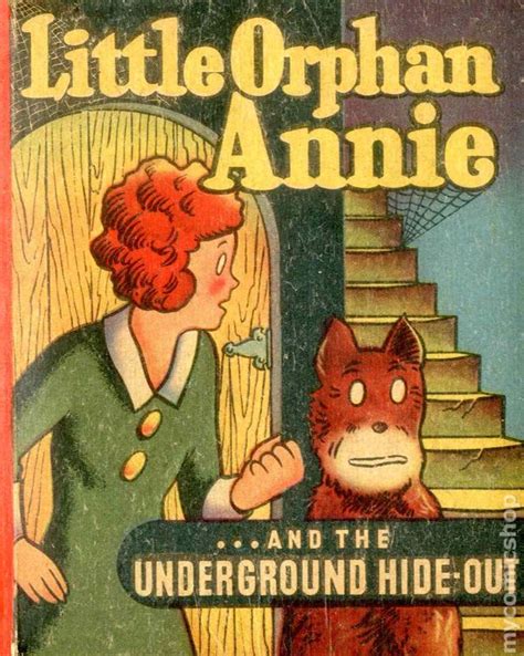 Little Orphan Annie And The Underground Hide Out 1945 Whitman Blb Comic Books 1944 1946