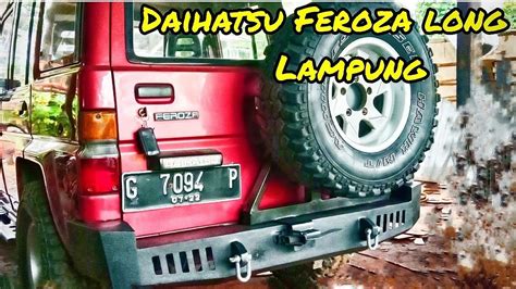 Daihatsu Feroza Long SL Lampung Modifikasi Off Road Taft GT Hilline